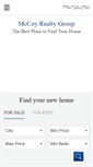 Mobile Screenshot of mccoyrealtygroup.com